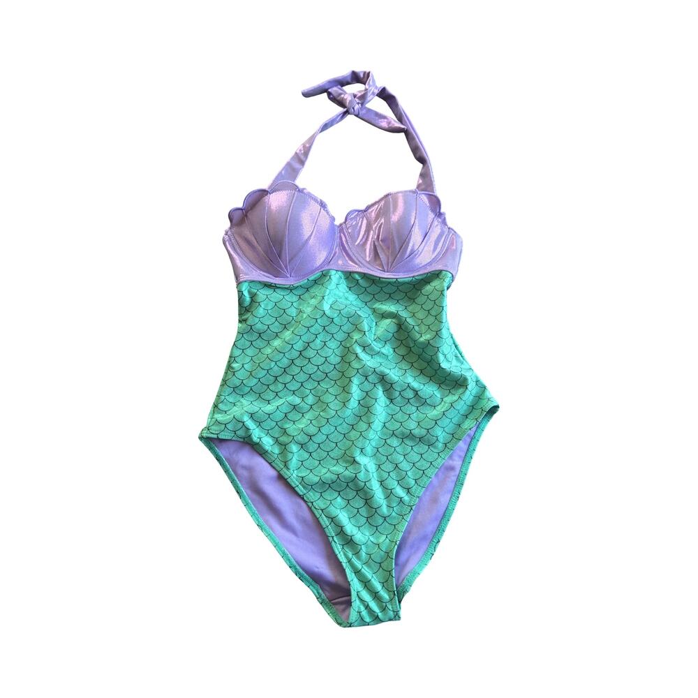 Disney Little Mermaid One-Piece Swimsuit Size: M